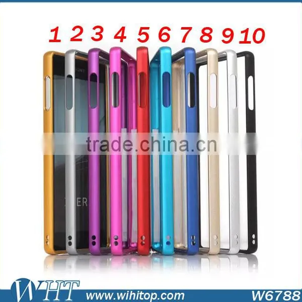 New Arrival Aluminum Metal Bumper Phone Cases Cover for Sony Xperia Z4 photo-5
