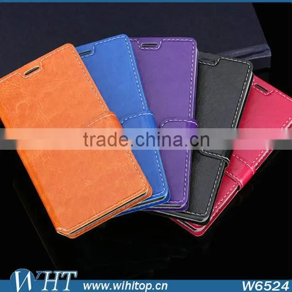 Wholesale Stand Flip PU Leather Case for Sony Xperia Z4 Compact photo-6