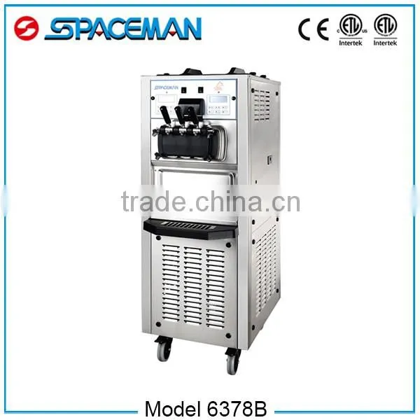 Automatic control double system Soft Ice Cream Maker