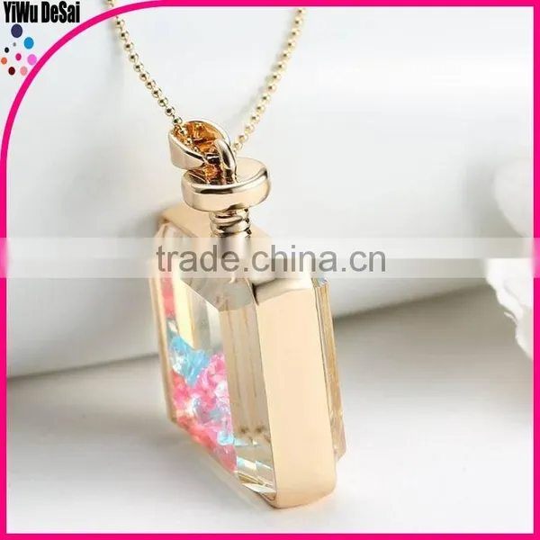 Best Selling Beautiful Women Heart-shaped Decoration Crystal Necklace photo-2