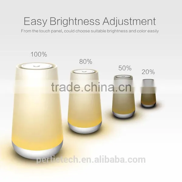 Portable Wireless Bluetooth Speaker Led Lamp With Mobile App Color Changeable RGB Light photo-4