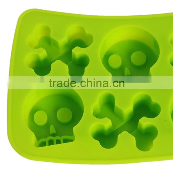 2 COLOR Freeze Ice Cube Tray Skull Mould Mold Cooking Tools Cookie Cutter Ice Molds Ice Trays Ice Cream Tools Hot Selling photo-6