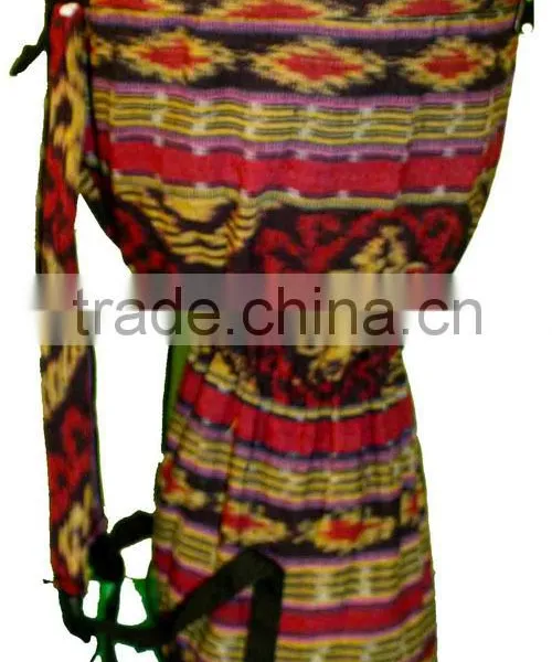 Cheap Djembe Bags Traditional Ikat Fabric photo-2