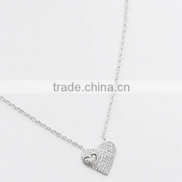 2016 Fashion Jewlery Necklace Designs Silver Plated Pendant photo-3