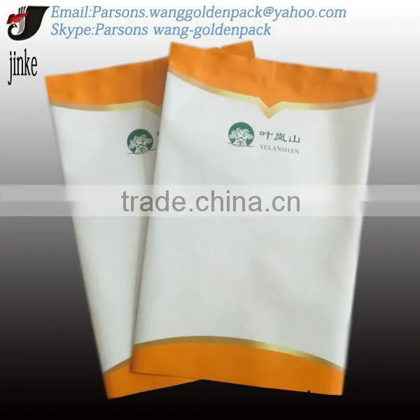 High Quality!Fin Seal for Packing Traditional Chinese Green Tea Pouch/Back-seal Plastic Tea Package photo-3