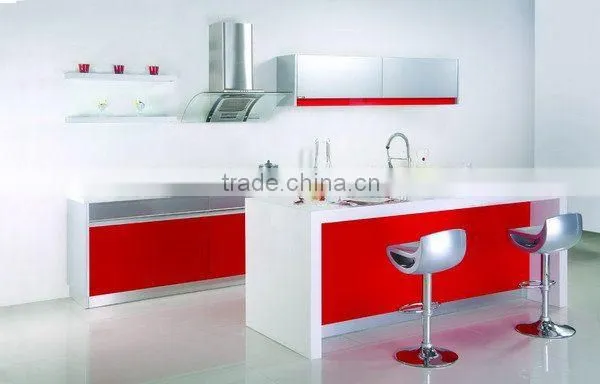 Modern Design Modular Lacquer Kitchen Cabinet (Warrenty: 12 Months)