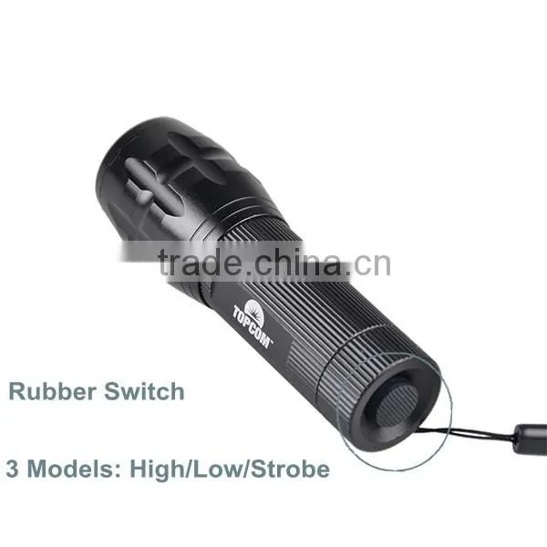 Wholesale Zoom Focus High Power Light Torch Led Small Flashlight photo-2