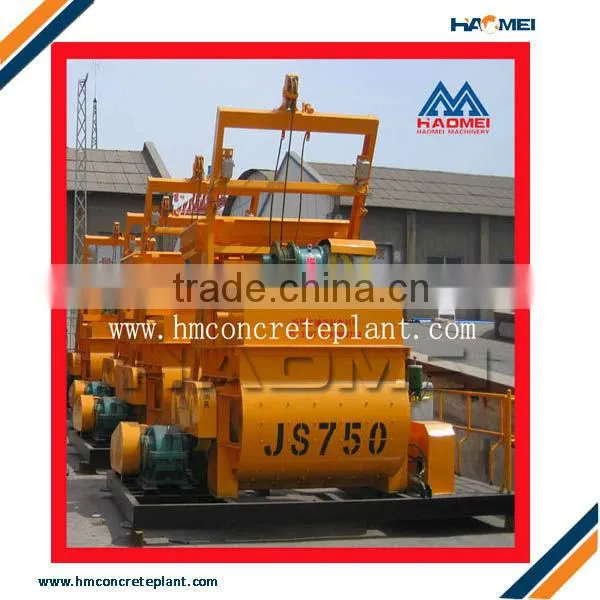 JS750 Mezcladora de Concreto de Haomei Recomendada Por
