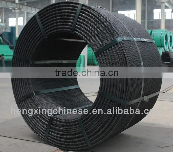 12.7mm PC( Prestress Concrete) Steel Strand for Overhead Bridge photo-4