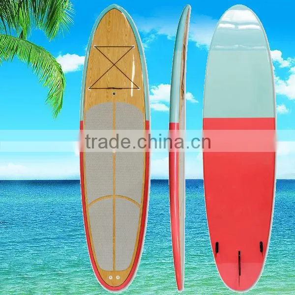 High Density EPS Foam Epoxy Surfboard Bamboo Paddle Board photo-3