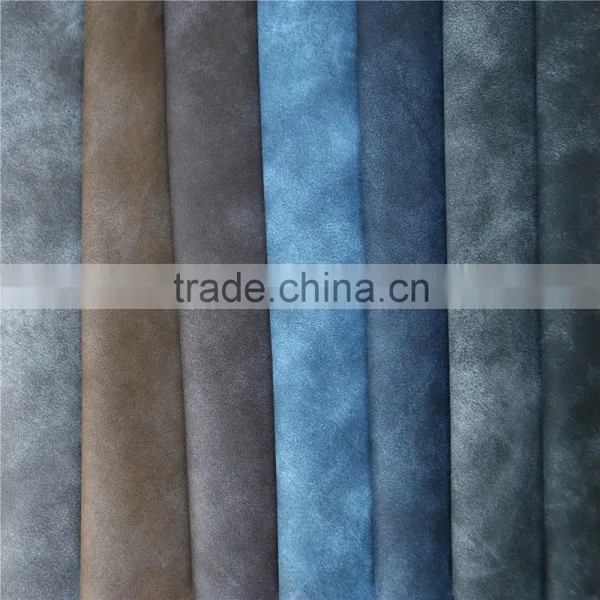 China Manufacturer Hot Sale Cloud Effects Pattern pu Sofa Leather Material photo-3
