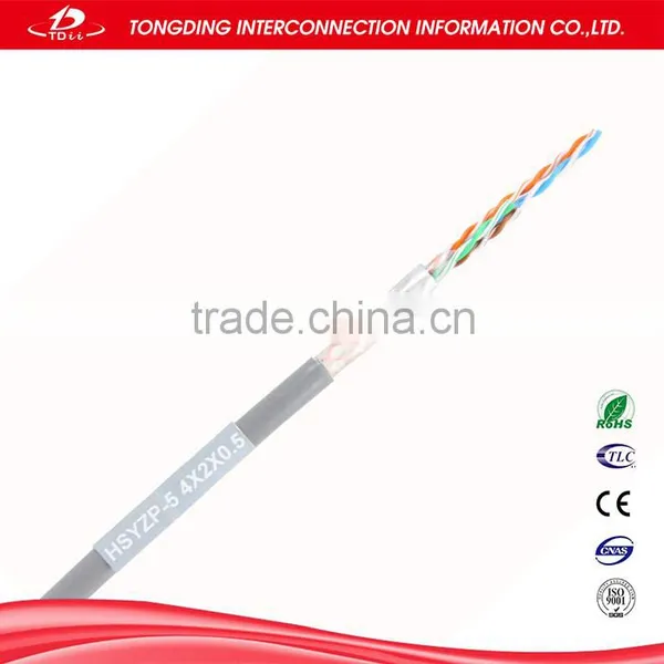 4 Pairs FTP Data Communication Cable Cat5e Network Cable photo-4