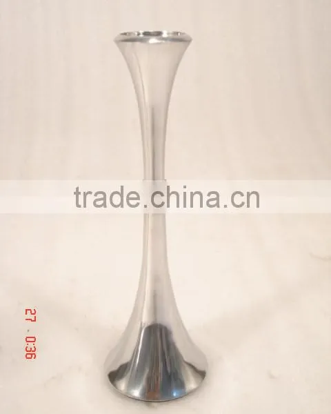 ALUMINIUM TAPER CANDLE HOLDER