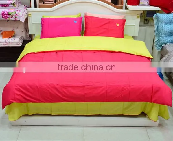 Microfiber or Cotton Sheet Set - Solid Two Different on Different Side photo-2