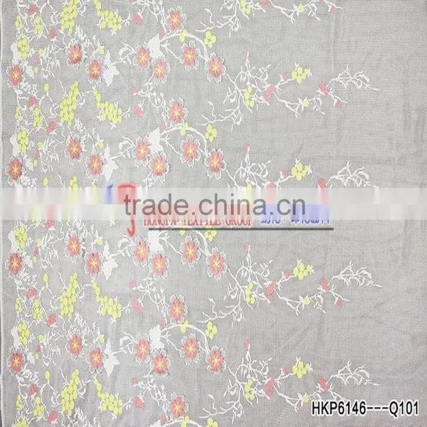 Polyester Fabric Manufacturers From China Embroidered Patches Tulle Lace Fabric Plain Embroidery French Lace Fabric For Dresses photo-2