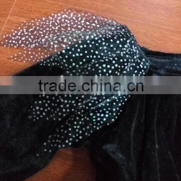 Cheap Wholesale Child Fairy Costumes 1year Baby Girl Black Chiffon Fairy Dress photo-4