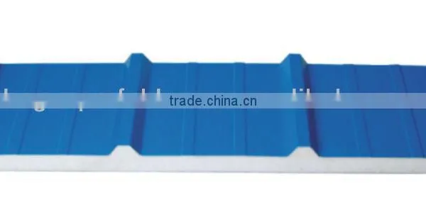 Low Cost EPS Insulated Steel Sandwich Panel, Steel Roof Panel