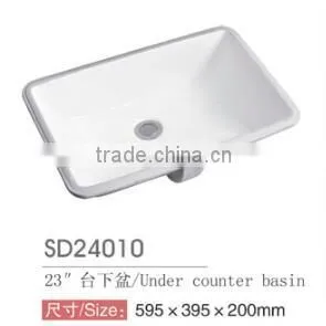 New Rectangular Undermount Bathroom Ceramic Sinks photo-2