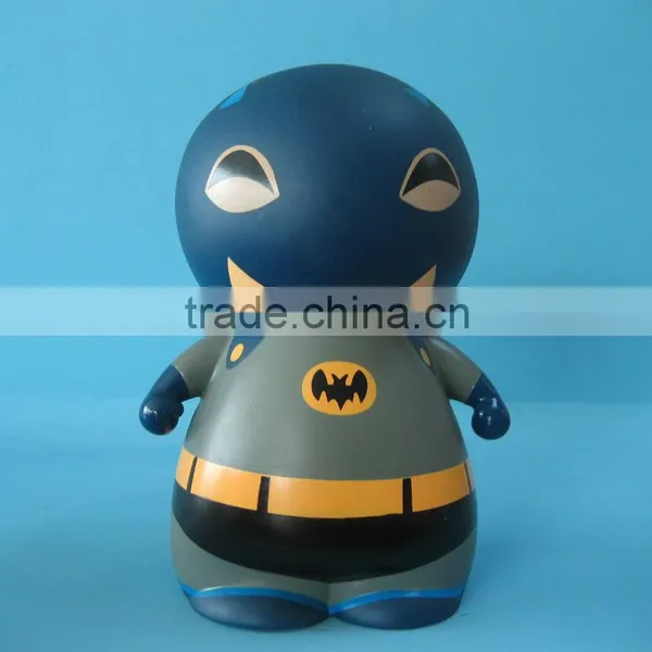 Plastic trans doll with bat