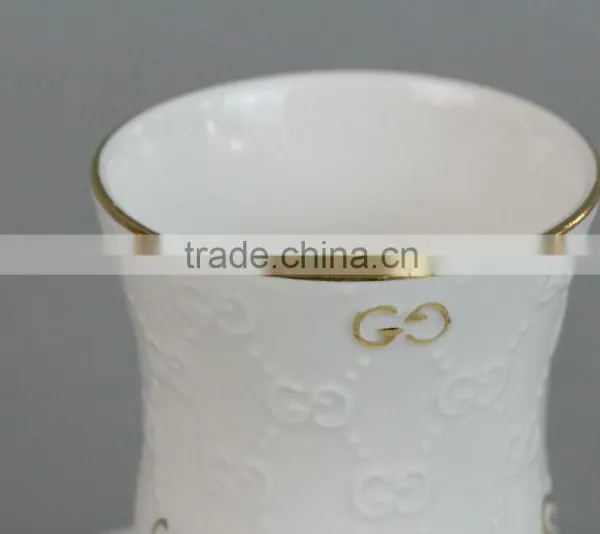 China Wholesale Ceramic Turkish Coffee Cup, Small Coffee Cup and Saucer Set, Antique Coffee Cups and Saucers photo-4