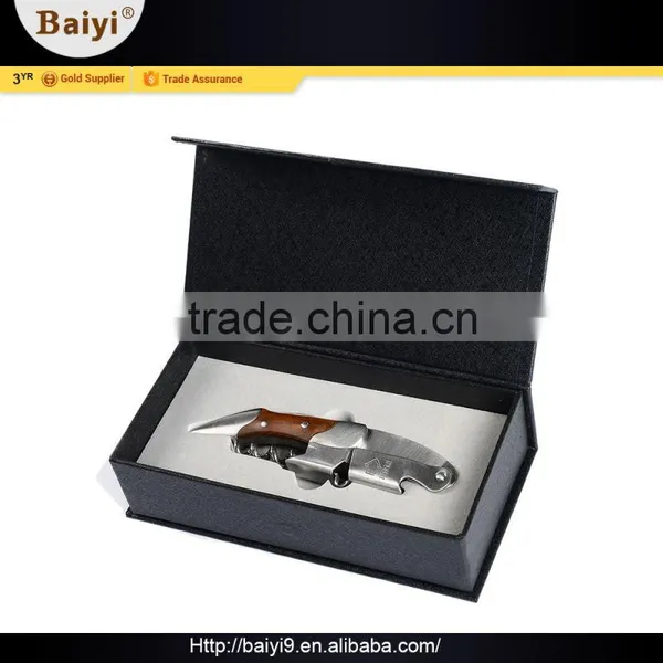 Elegant Durable Wine Opener Stainless Cocktail Set With Box