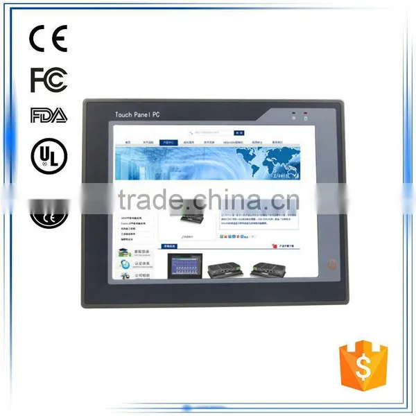10.4 Inch Atom N2600 Dual-core 1.6Hz 2G RAM Linux Industrial Touch Panel pc Computer photo-2