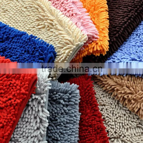 Microfiber Chenille Bath Rug