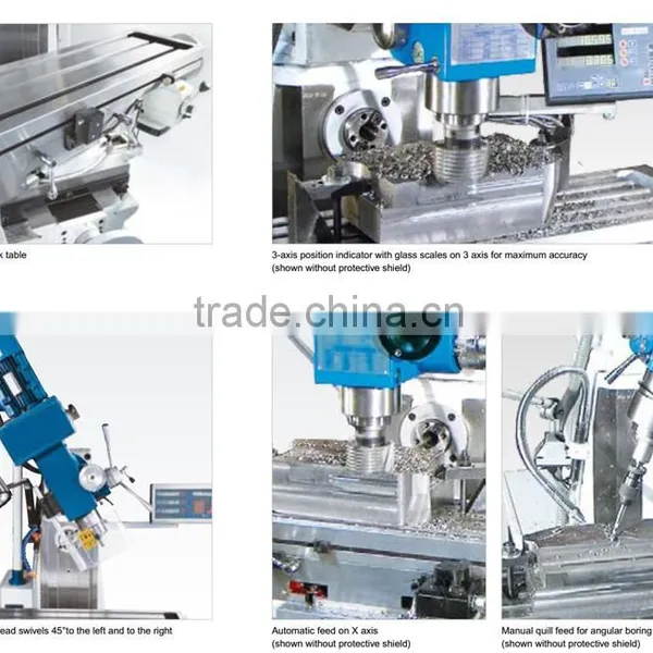 Universal Milling Machine VHF1.1 With More Travels and Infinitely Variable Speed photo-2