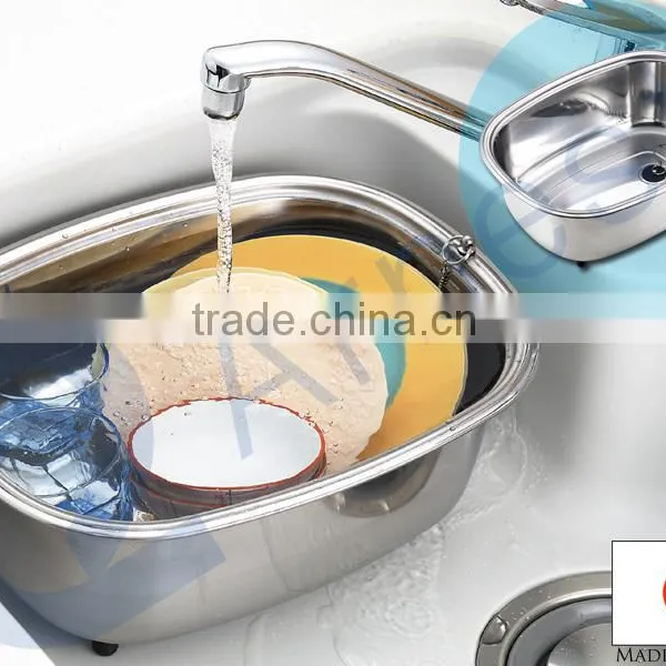 Kitchenware Tools Dishwasher Washing Stainless Japanese Utensils Sinks Accessories Bowles Tub Bucket Drinking Utensils Cooler