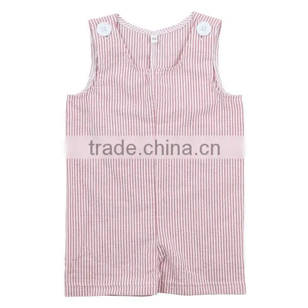 Wholesale China Suppliers Baby Items Seersucker Carters Baby Clothes Newborn Baby Clothes Baby Onesie Seersucker Baby Boy Romper photo-2