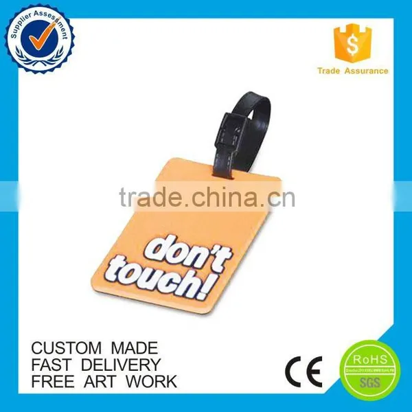 2016 Cartoon Owl Eco-friendly Custom Luggage Tag Pvc photo-6