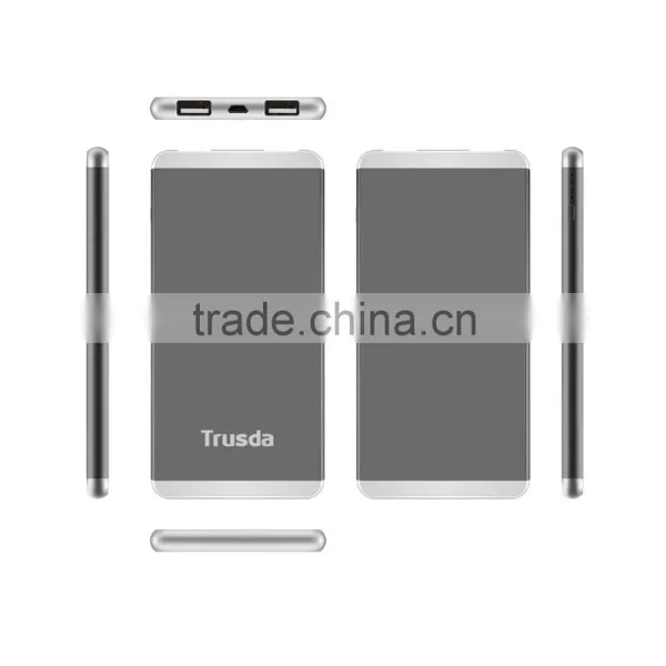 2016 Newest Design Slim USB Type-C 10000mah Portable Power Bank photo-6