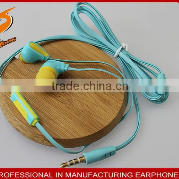 Promotional Earbuds ,Flat Cable Earphone.Earphones China Wholesale photo-2