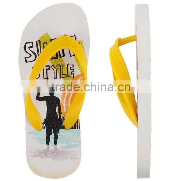 New Fashion Non-slip Boy EVA Flip Flops Kids Beach Slippers photo-2