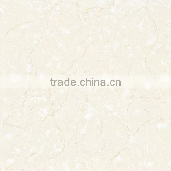 Ottoman Beige Marble Soluble Salt Nano Polished Porcelain Tiles for House Interior Design From Foshan Nanhai