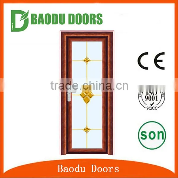 2016 Baodu Brand Soundproof Frosted Glass Interior Doors photo-4