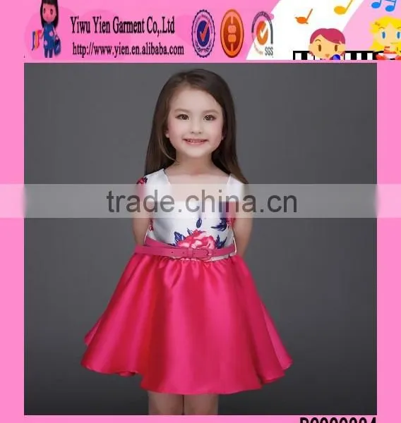 2016 Europe Kids Beautiful Model Dresses OEM Selling Princess Girl Kids Fashion Dresses Pictures photo-5