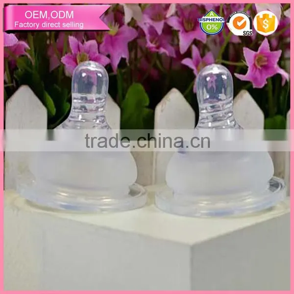 Wholesale Best Infant Products of Milk Drinking Silicone Baby Nipple