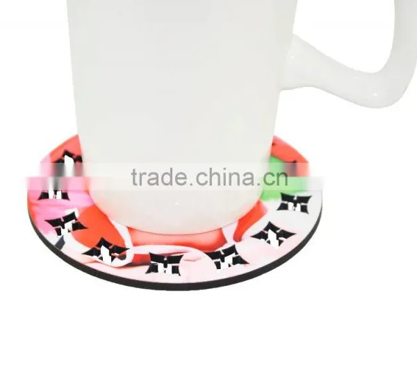 2016 Promotional Custom Engraving MDF Personalised Coaster Mdf Board Price photo-6