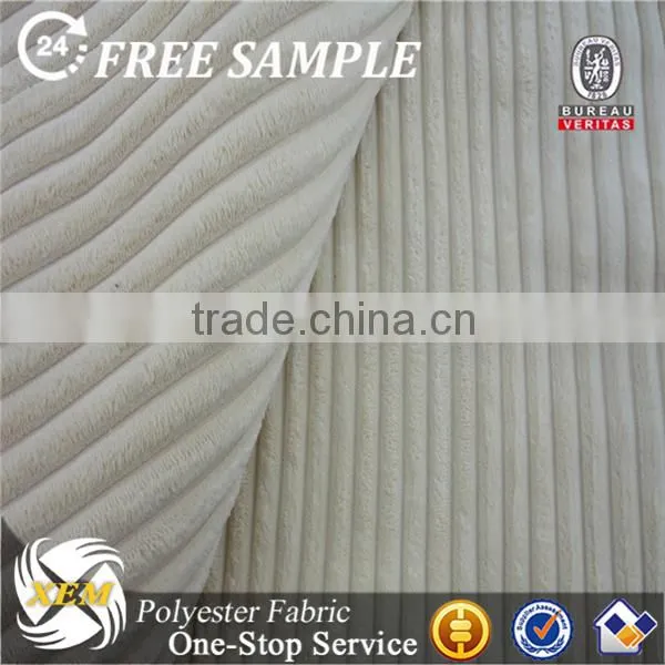 Wholesale 100% Polyester Corduroy Upholstery Fabric Flame Retardant photo-5