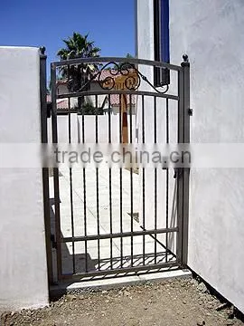 Best Seller Supply Double Swing Gate Door Along With Residential Iron Gate on Online Shopping photo-4