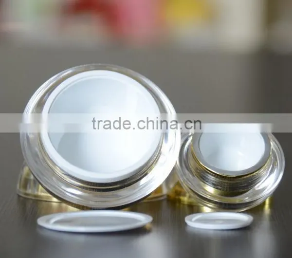 China Wholesale Acylic Cosmetic Jars Luxury Packing Cream Jar Plastic Containers photo-5