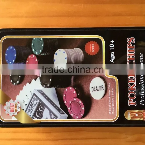 80 Chip Poker Chip Game Set photo-3
