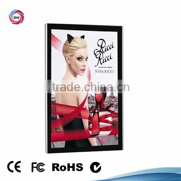 HD Wifi Shopping Mall Supermarket Wall Mounted 42 Inch Advertising TV photo-2