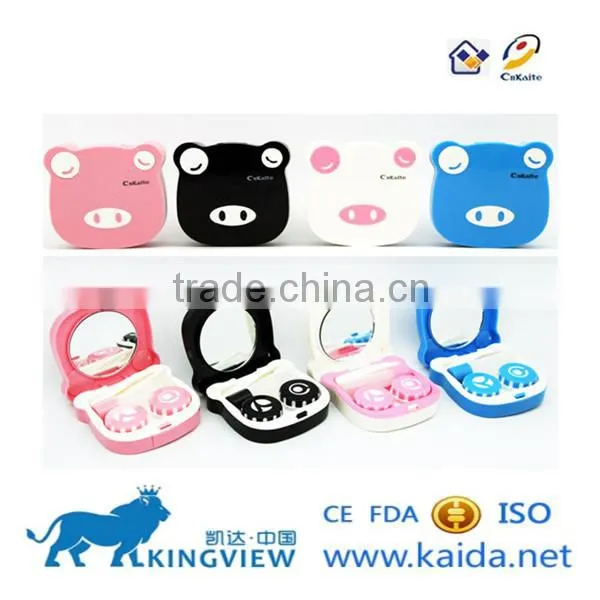 A-908 Lovely Pig Contact Lens Cases photo-4