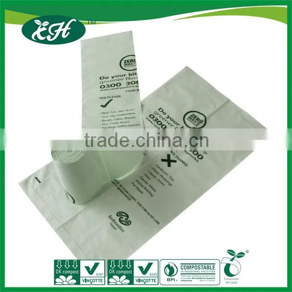 EN13432 and ASTM D 6400 Eco Friendly Biodegradable Caddy Bag photo-3