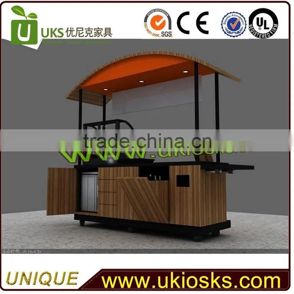 Moibile Ourdoor Food Cart / Coffee Cart Design for Sale photo-4