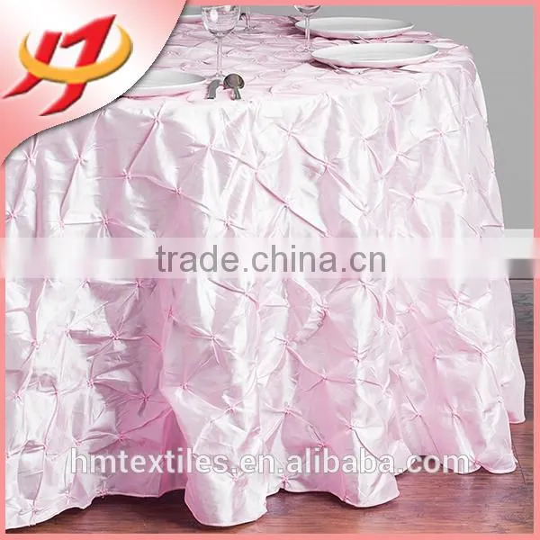 Wholesale Fancy Taffeta Table Cloth for Wedding/hotel/party photo-5