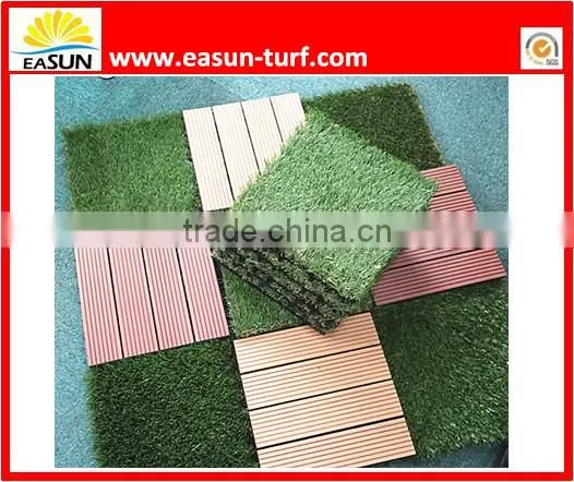 Long Life Interlocking Artificial Grass Tile photo-5