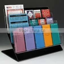 Card Display Rack/acrylic Card Dispenser